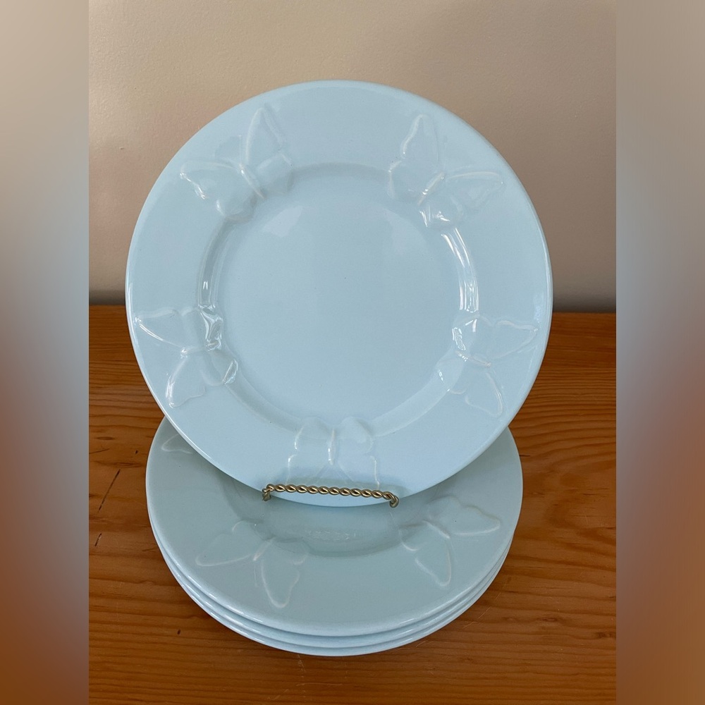 set of 4 Varages  8  1/4” plates made in France